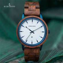 BOBO BIRD Fashion Watch Wooden Men Quartz Wristwatches Man Clock Christmas Gift In Box reloj hombre montre luxe homme 2024 - buy cheap
