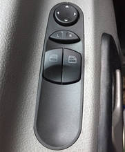 FaroeChi-Interruptor de ventanilla eléctrica para coche, interruptor de ventanilla principal, delantero izquierdo, para benz Sprinter W906 VW Crafter, A9065451213 WS532 545 2024 - compra barato