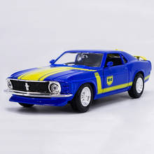 Maisto carro de brinquedo ford 1967 mustang gt, modelo de carro infantil em liga metálica 1:24 2024 - compre barato