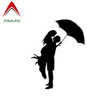 Aliauto Fashion Car Sticker Couple with Umbrella Romantic Love Automobiles Accessories PVC Decal for Lexus Suzuki Kia,15cm*12cm 2024 - buy cheap