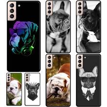 French Bulldog Phone Case For Samsung Galaxy S21 S22 Ultra Note 20 Note 10 S8 S9 S10 Plus S20 FE Cover 2024 - buy cheap
