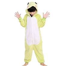 Kigurumi Pajamas Green Frog For Children Baby Girls Pyjamas Boy Sleepwear Animal Anime Onesie Kids Costume Jumpsuit 2024 - buy cheap