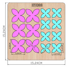 Colorful petals cutting dies 2019 new die cut &wooden dies Suitable  for common die cutting  machines on the market 2024 - buy cheap