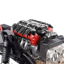 Motor de Motor eléctrico para coche de control remoto, ventilador de refrigeración de radiador simulado LS7 V8 para 1/10 RC Crawler TRX4 SCX10, piezas de modificación, 1 ud. 2024 - compra barato