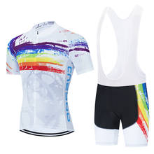 Conjunto de Ropa de Ciclismo para Hombre, uniforme de manga corta para carreras, verano, 2021 2024 - compra barato