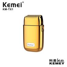 Kemei All-metal Electric Shaver Men Electric Razor Rechargeable Beard Shaver Floating Hair Trimmer Face Care Shaving Machine 2024 - buy cheap