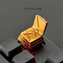 Key cap mechanical keyboard keycap personality design,Pharaoh Modeling theme keycap Cherry MX axis aluminum alloy keycaps,M16 2024 - buy cheap