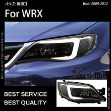 AKD estilo de coche lámpara de cabeza para Subaru WRX faro 2005-2012 WRX LED faro DRL Hid lente de proyector Bi Xenon Auto Accesorios 2024 - compra barato