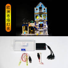 Kit de luz LED para lego 10190 y bloques de modelo de fábrica de mercado callejero (bloques de construcción no incluidos) 2024 - compra barato