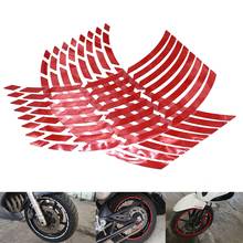 Universal motorcycle car tire tire sticker reflective rim tape For Yamaha FZ1 FAZER FZ6 FZ6R FZ8 XJ6 MT07 MT09 FZ9 FZ-09 FZR1000 2024 - buy cheap