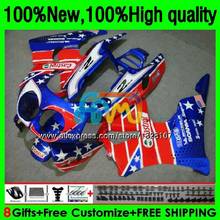 Body For HONDA CBR Red blue cool 900 893RR CBR900RR CBR893RR 94 95 96 97 150BS.99 CBR900 CBR893 RR 1994 1995 1996 1997 Fairings 2024 - buy cheap