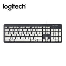 Logitech моющаяся Проводная клавиатура K310 для настольного компьютера Windows, компьютера, компьютера, периферийных аксессуаров 2024 - купить недорого