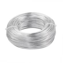 1mm 2mm Aluminum Wire Jewelry Findings for DIY Silver Color Black 2024 - buy cheap