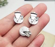 15pcs/lot--19x13mm, Antique silver plated cake Charms  ,DIY supplies, Jewelry accessories 2024 - buy cheap