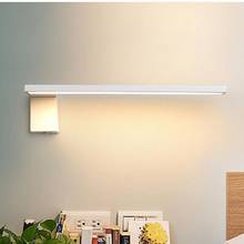 Led Wall Lamp Bedroom Bedside Lamp Nordic Living Room Modern Simplicity Led Wall Light Decorate Bed Led Light Fixtures 2024 - buy cheap