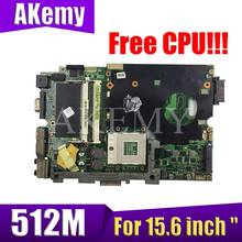 Free CPU!!!  laptop motherboard W/ 512M For ASUS K40AB K40AF K40AD X8AAF laptop 15.6 inch "  Mainboard motherboard 2024 - buy cheap