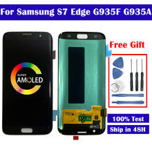 SUPER AMOLED For SAMSUNG Galaxy S7 Edge Display G935F G935A G935FD LCD Display With Touch Screen Digitizer Assembly 2024 - buy cheap