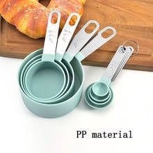 4Pcs Multi Purpose Spoons/Cup Measuring Tools PP Baking Accessories Plastic Handle Kitchen Gadgets 2024 - buy cheap