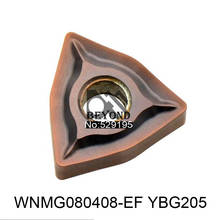 Original WNMG080408-EF YBG205 WNMG080408 WNMG 080408 Carbide Inserts Lathe Tools Turning Tool резцы токарные Lathe Cutter 2024 - buy cheap