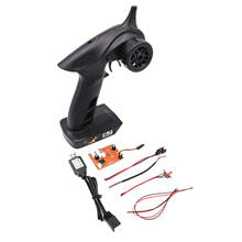 Controle remoto para mn, 2.4g, kit completo e proporcional para a versão do carro, transmissor, receptor para mn d90 d91 d96 d99 mn90 ms 2024 - compre barato