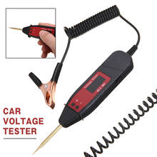 Caneta De Teste De Tensão DC Digital Automotive 3-36V LCD Digital Tensão Caneta Detector Sonda de Teste de Potência Não-Contato Elétrico Tester 2024 - compre barato