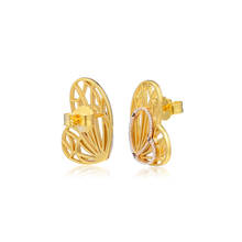 Shine Openwork Butterflies Earring Studs 925 Sterling Silver Jewelry For Woman Make up Fashion Female Earrings Party Jewelry 2024 - buy cheap