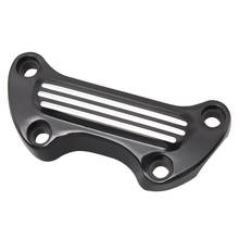 Motorcycle 1'' Handlebar Clamp Riser Mount Cover For Dyna Electra Glide Softail Fat Boy Sportster XL 1200 883 Iron XL883N 2024 - buy cheap