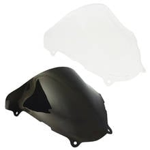 Padrão dianteiro da motocicleta windscreen windshield windscreen shield abs para suzuki sv 650 s 650 sv650 sv650s 1999 2000 2001 2002 2024 - compre barato