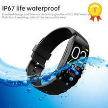 new Smart Band Blood Pressure big Screen Fitness Tracker Watch Heart Rate Fitness Bracelet Waterproof Music Control wrist band 2024 - buy cheap