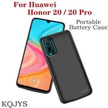 KQJYS Portable Battery Charger Cases For Huawei Honor 20 External Power Bank Battery Charging Case For Honor 20 Pro Battery Case 2024 - buy cheap