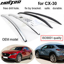 Barra de equipaje de techo para Mazda CX-30 CX30 2020 2021, estilo original, taladro gratis, calidad real ISO9001, novedad 2024 - compra barato