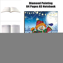 EverShine Special Shaped Snowman Diamond Painting Notebook 60 Pages A5 Notebook Diamond Mosaic Picture Rhinestone Christmas Gift 2024 - buy cheap