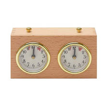 Wooden Compact Digital International Retro Portable Competition Game Timer Mechanical Count Up Down Analog Chess Clock Gift 2024 - buy cheap