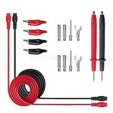 16pcs/set Universal Digital Multimeter Test Leads Probe 90cm Needle Tip Probe Pin Wire Pen Cable Test Line Assortment Kit 2024 - buy cheap