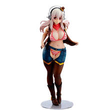 Anime Nitro Super Sonic Super Sonico Cowgirl PVC Action Figure Anime Sexy Girl Figure Collectible State Doll Gift 2024 - buy cheap