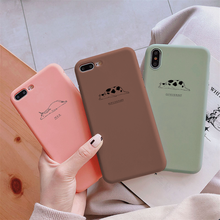 Cartoon Cute Unicorn Cow Soft TPU Silicone Matte Phone Case For iPhone 11 Pro Max 7 8 6 S 6S Plus 5 5S SE X XR XS Max Back Cover 2024 - buy cheap