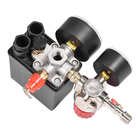 Válvula de controle de compressor de ar g1/4, controle de ar, regulador de escape com calibre - especificações Válvula de controle de compressor de ar g1/4, controle de ar, regulador de escape com calibre - especificações