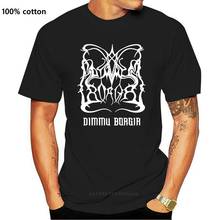 Dimmu-Camiseta Borgir con Logo de Death Metal para hombre, camisa negra de Rock, de talla S a 3xl, divertida, de algodón, nueva 2024 - compra barato