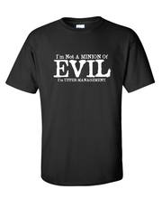 I'm Not A Minion of Evil Graphic Adult Humor Novelty Sarcastic Funny T Shirt Cotton Vintage Tees Shirt 2024 - buy cheap