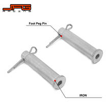 Motorcycle Iron Foot Peg Footpegs Pin For HONDA CR125R CR250R CRF250R CRF250X CRF250RX CRF450R CRF450X CRF450RX CRF450L 2024 - buy cheap