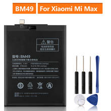 Replacement Battery For Xiaomi Mi Max BM49 Rechargeable Phone Battery 4760mAh 2024 - buy cheap