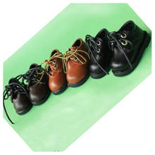 Bjd sapatos 1/6 yosd estudante sapatos 5cm comprimento sapatos para 1/6 yosd boneca 4 cores sapatos de couro boneca acessórios 2024 - compre barato