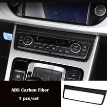 ABS Carbon Fibre For Geely Atlas 2016 2017 2018 Car Central Control Switch Button Frame Panel Cover Trim Accessories 1pcs 2024 - buy cheap