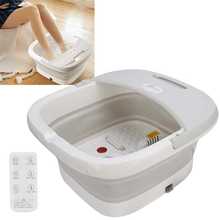 Folding Foot Massager Electric Heating Bath Machine Detox Machine Foot Spa Ion Cleanse Foot Massage Ionic Aqua Cell Spa Machine 2024 - buy cheap