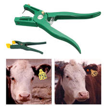 Ear Tag Pliers Livestock Animal Sheep Marker Applicator Ear Tags For Goat Identification Kit Cow Cattle Tagger Plier 2024 - buy cheap