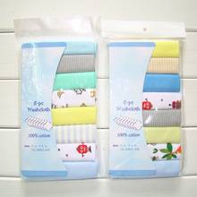 8pcs/pack Baby Handkerchief Nursing Towel Baby Washcloth Cotton Saliva Towel Feeding Wipes Cloth Baby Wash Cloth 2024 - buy cheap