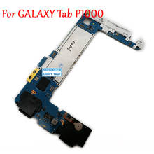 Placa-mãe para smartphone samsung galaxy tab p1000, desbloqueada, testada, circuito lógico, painel eletrônico original 2024 - compre barato