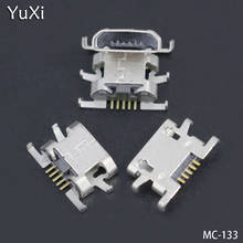 YuXi 10pcs/lot micro mini USB female Charging Port jack socket Connector replacement repair parts for doogee x5 pro mobile 5pin 2024 - buy cheap