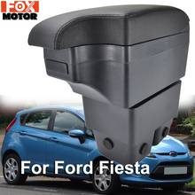 For Ford Fiesta 2009 - 2017 New Black Central Store Box 2010 2012 2014 Armrest Case 2024 - buy cheap