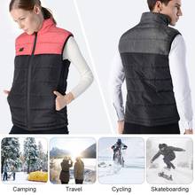 Outdoor USB Intelligent Heating Vest Jacket Winter Clothing Waistcoat Electric Heating Vest For Men Women Fishing Hiking 2024 - buy cheap